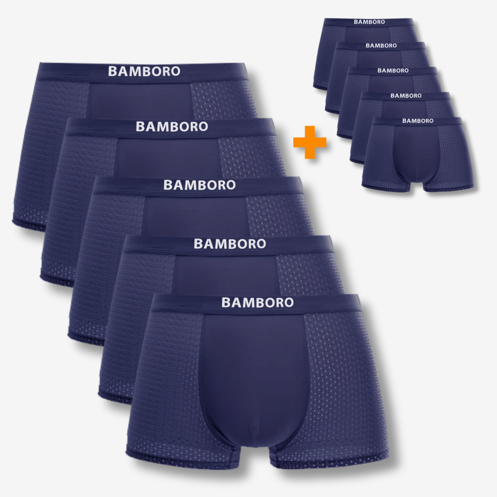 Bamboro Bamboo Boxers | Multi-pack | Blue