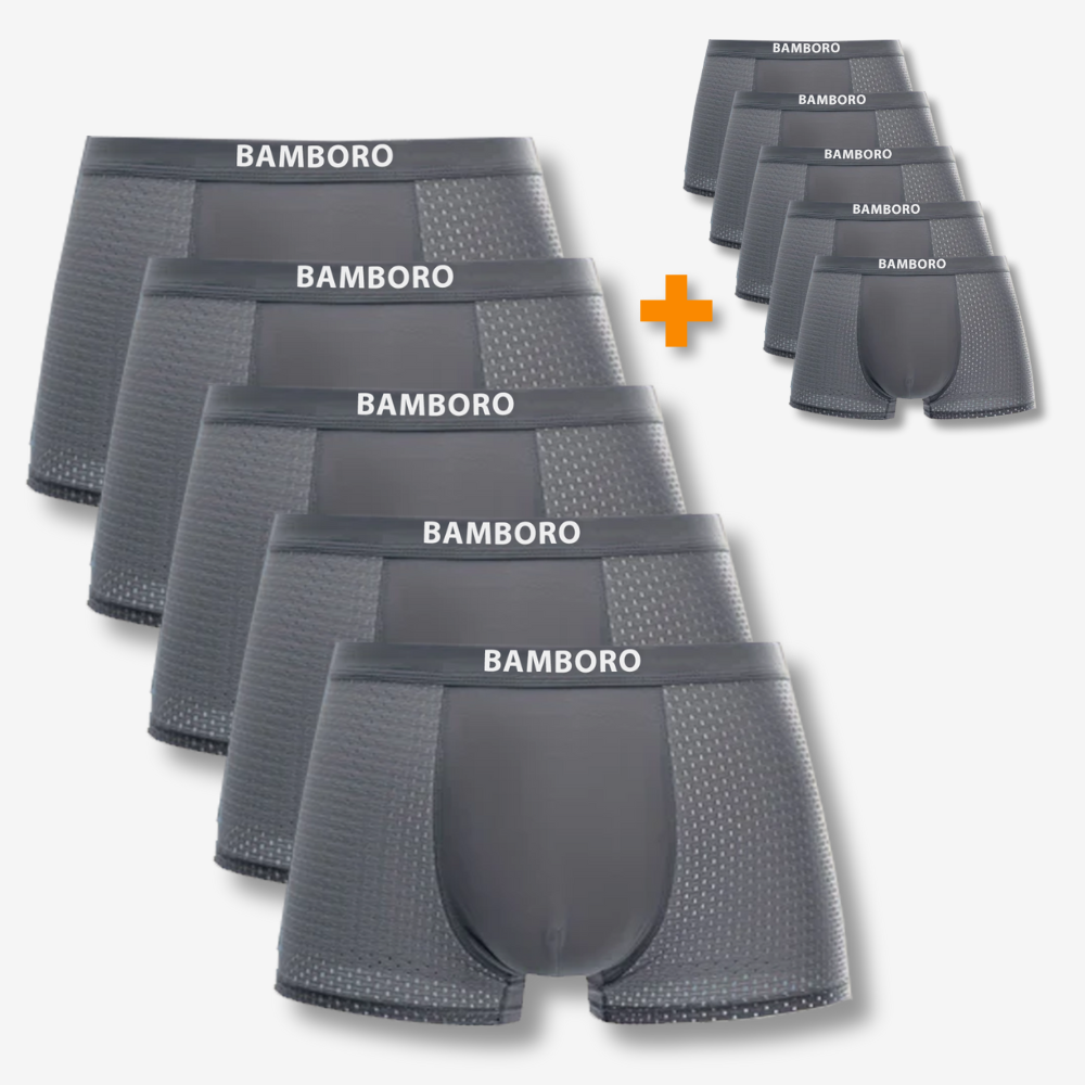 Bamboro Bamboo Boxers | Multi-pack | Grey